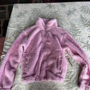Cozy Pink Fleece Kids Jacket